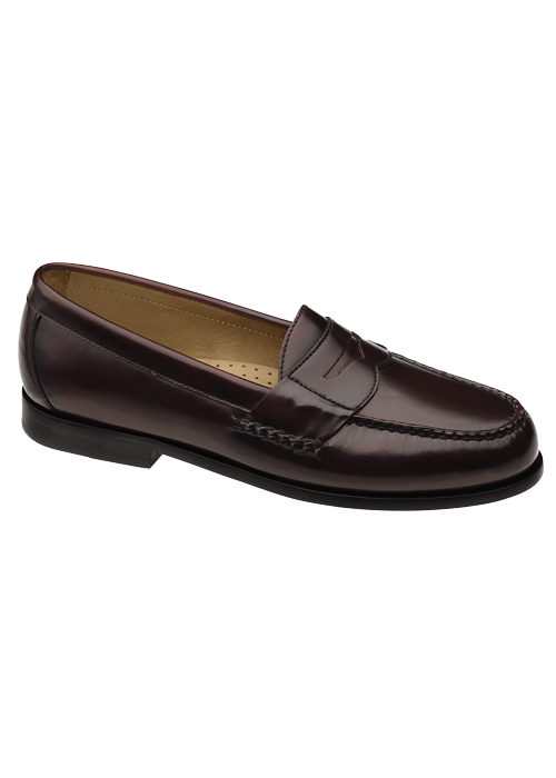 rockport brown loafers