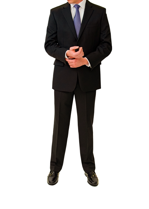 Eisenberg Classic Fit Black Suit – Campbell Haines
