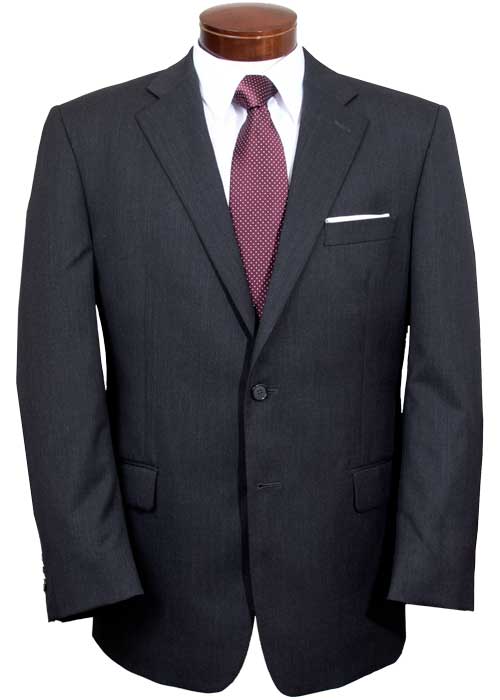 Luxurious Charcoal Grey Suit  Purchase Deluxe Men's Italian Wool Charcoal  Suits - Tomasso Black – Tomasso Black