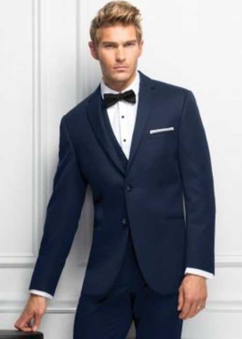 Navy Michael Kors Wedding Suit – Campbell Haines